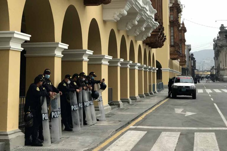 Is Lima Safe Peru Travel Safety 2024   Backpacking Peru Plaza De Armas Lima 768x512 