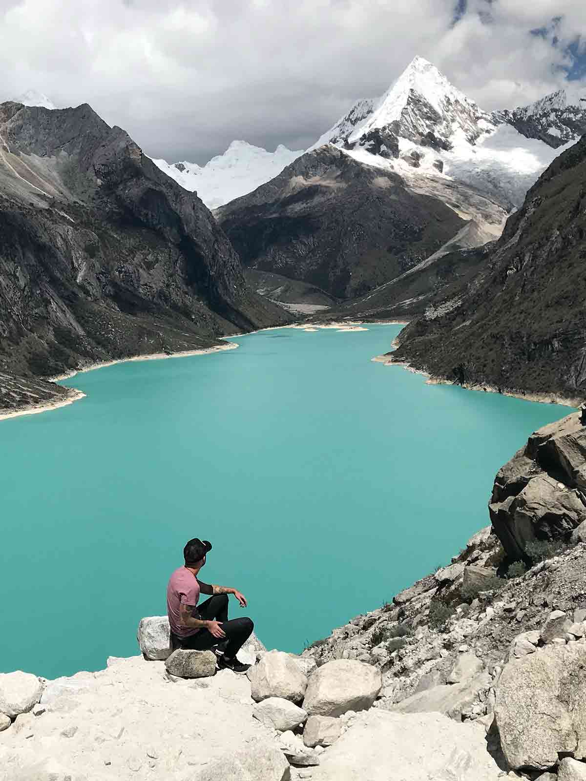 lake paron huaraz peru